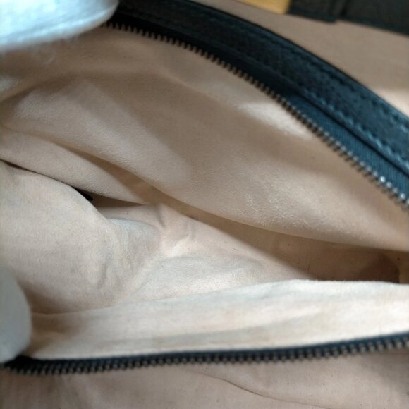 Gucci Hand Bag Sherry Line Black Leather mon995-100625 - Picture 13 of 16